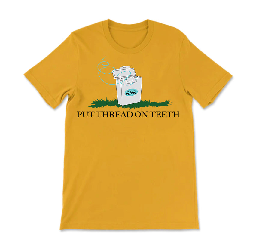 Put Thread on Teeth